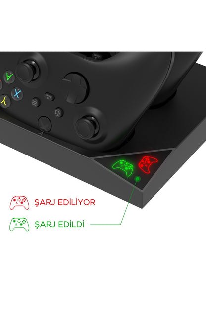 İpega Xbox Series S Çok Amaçlı Askılı Şarj İstasyonu Soğutucu Stand Pil Set