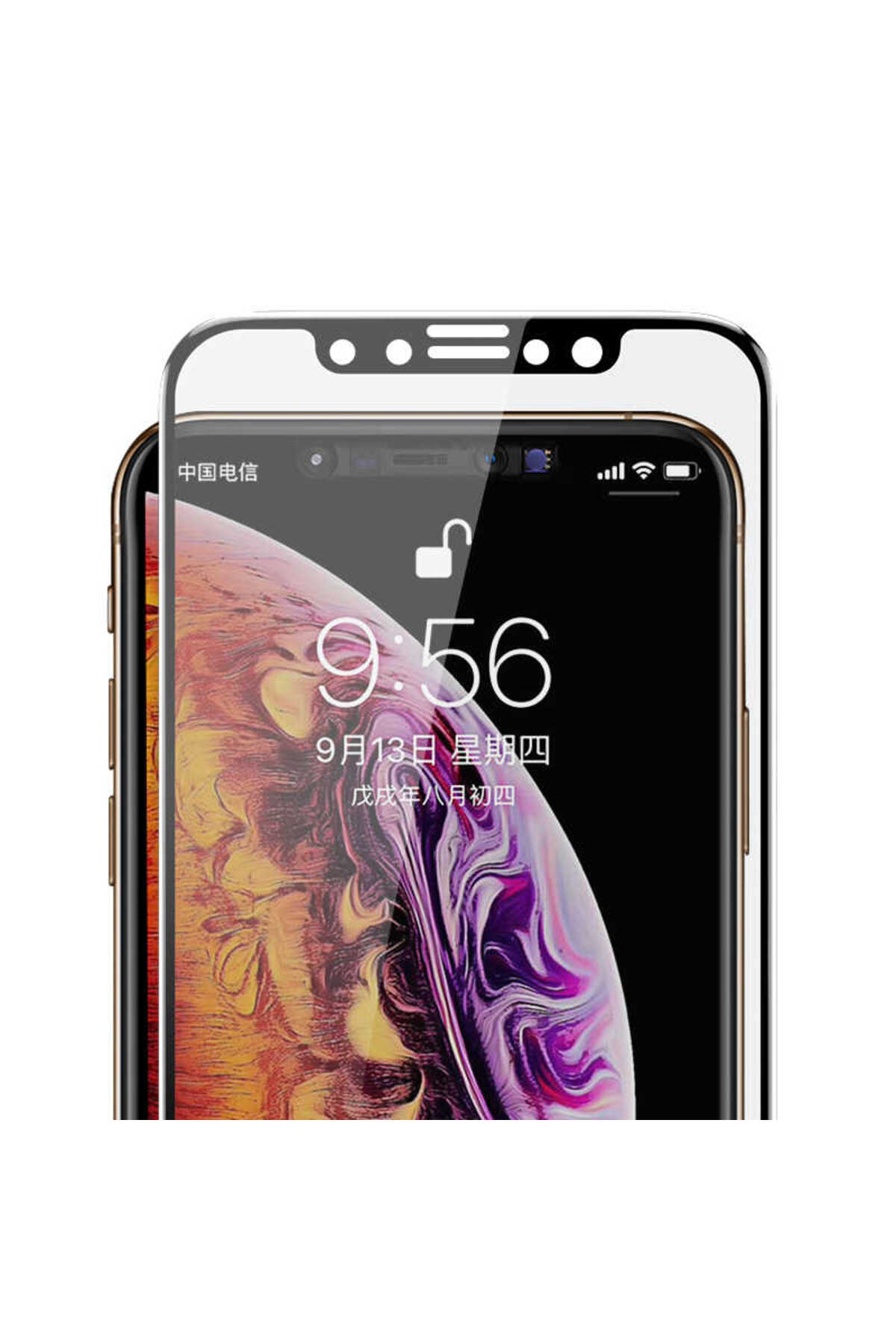 Apple Uyumlu  iPhone 12 Pro Kor Privacy Cam Ekran Koruyucu