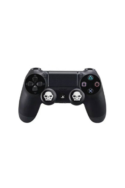 Skull Ps5/ps4/ps3/xbox One/one X/one S/series X/series S 3d Analog Silikon Koruyucu -2 Adet Skull-4