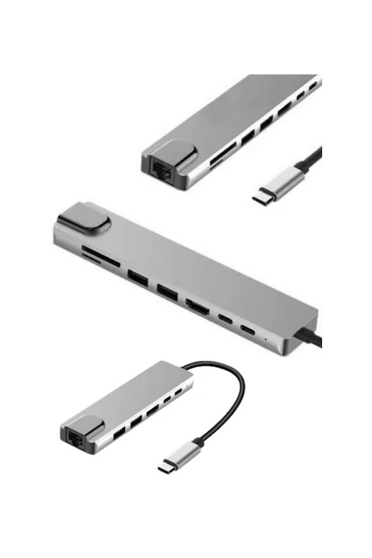8in1 USB Type-C HDMI Girişli USB Çoklayıcı - C81U