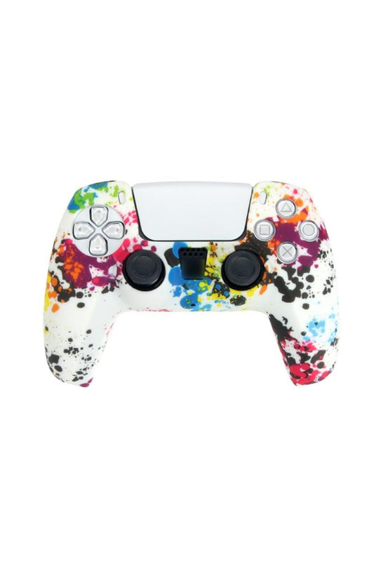 Ps5 Controller Gökkuşağı Seri Koruyucu Silikon Kılıf Model-1