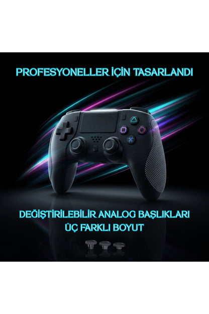 Ps4 Pc Uyumlu Oyun Kolu Tp4-0421 - Titreşimli Tam Fonksiyon Gamepad (Videolu Ürün)