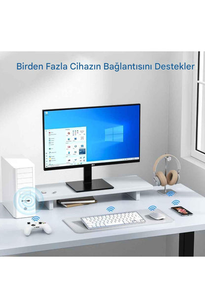 Bluetooth Usb Adaptör Versiyon 5.3 Stick Dongle Edr & Ble Windows 11/10/8.1/7 Uyumlu HDMI