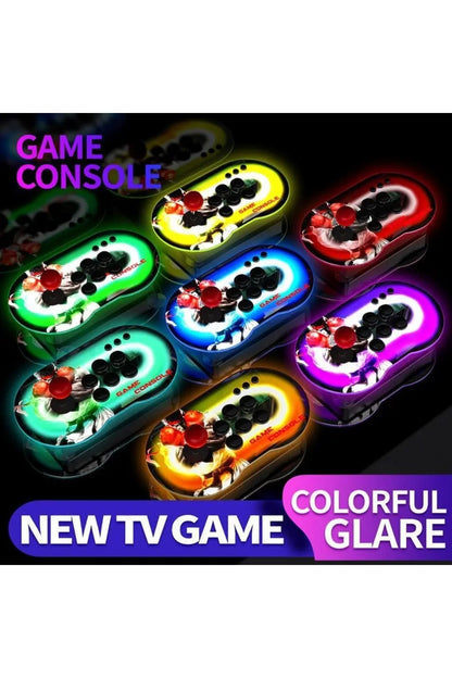 M9 64GB Arcade Retro 4K HDMI Oyun Konsolu 10000 Oyun Çift Kontroller