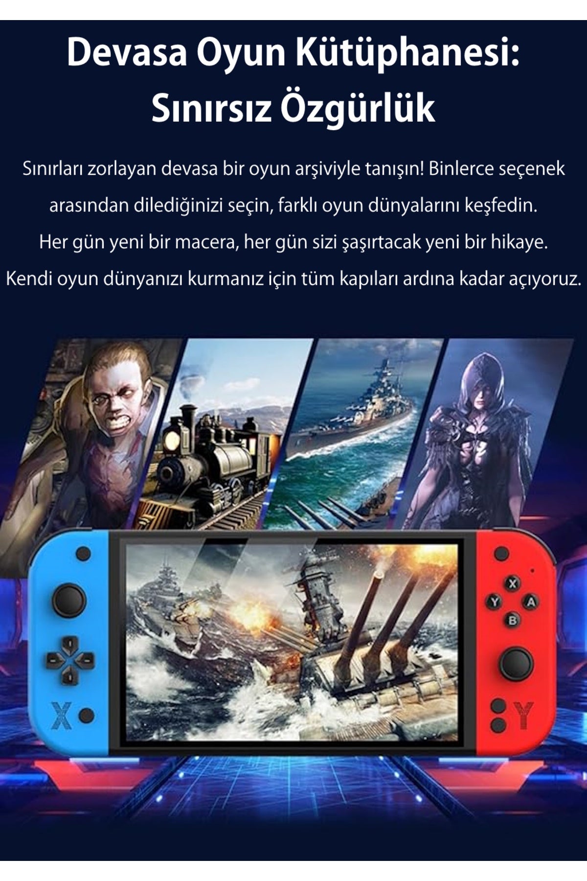 G90 7 İnç IPS HD Ekran Oyun Konsolu Linux İşletim ve Çoklu Sistem Emülatörü Arcade Oyun Konsolu