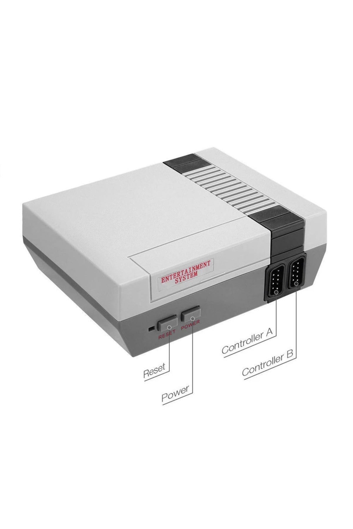 Retro Mini Tv 8 Bit 620 Oyunlu Klasik Oyun Konsolu Siyah