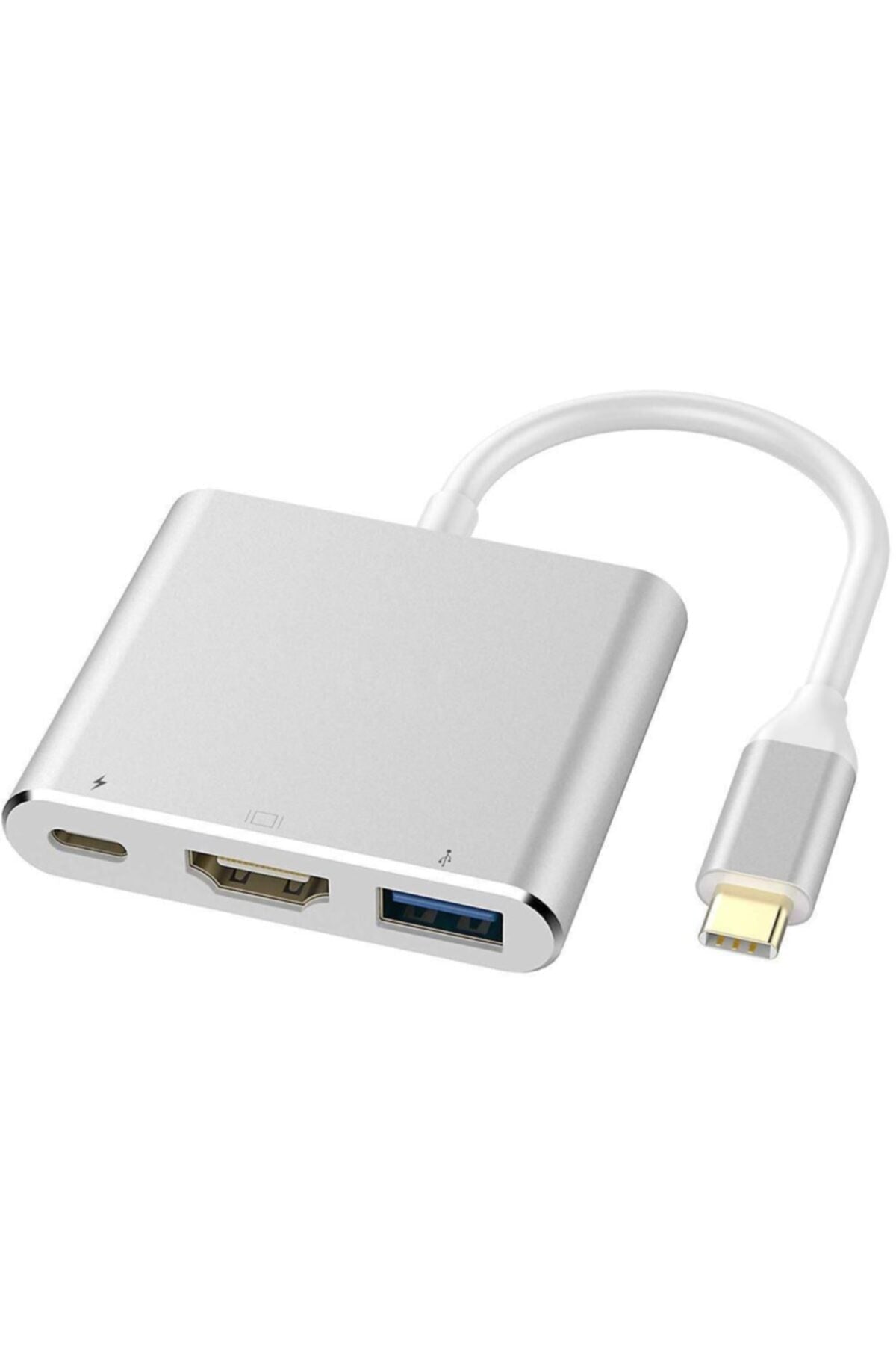 Macbook Matebook Switch Tablet Telefon Hdmi Usb 3.0 Pd Şarj Type-c Çevirici