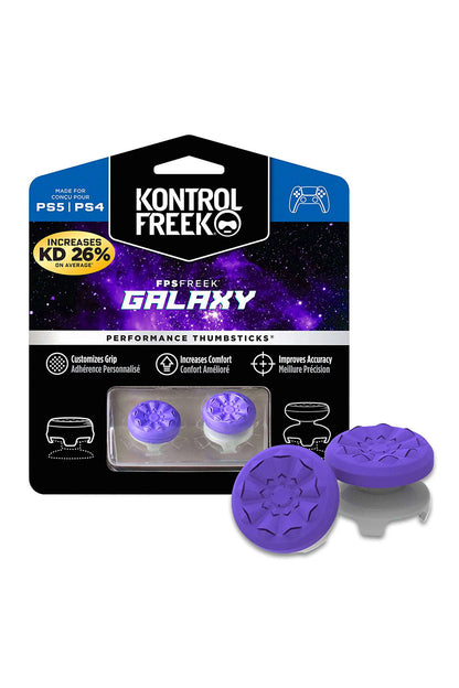Mor Galaxy Uyumlu Ps4/ps5 Uyumlu Performans Analog Koruyucu Ve Yükseltici Mor Mavi