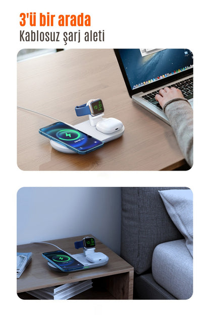 Apple Watch  Iphone  Kablosuz Şarj Kiti