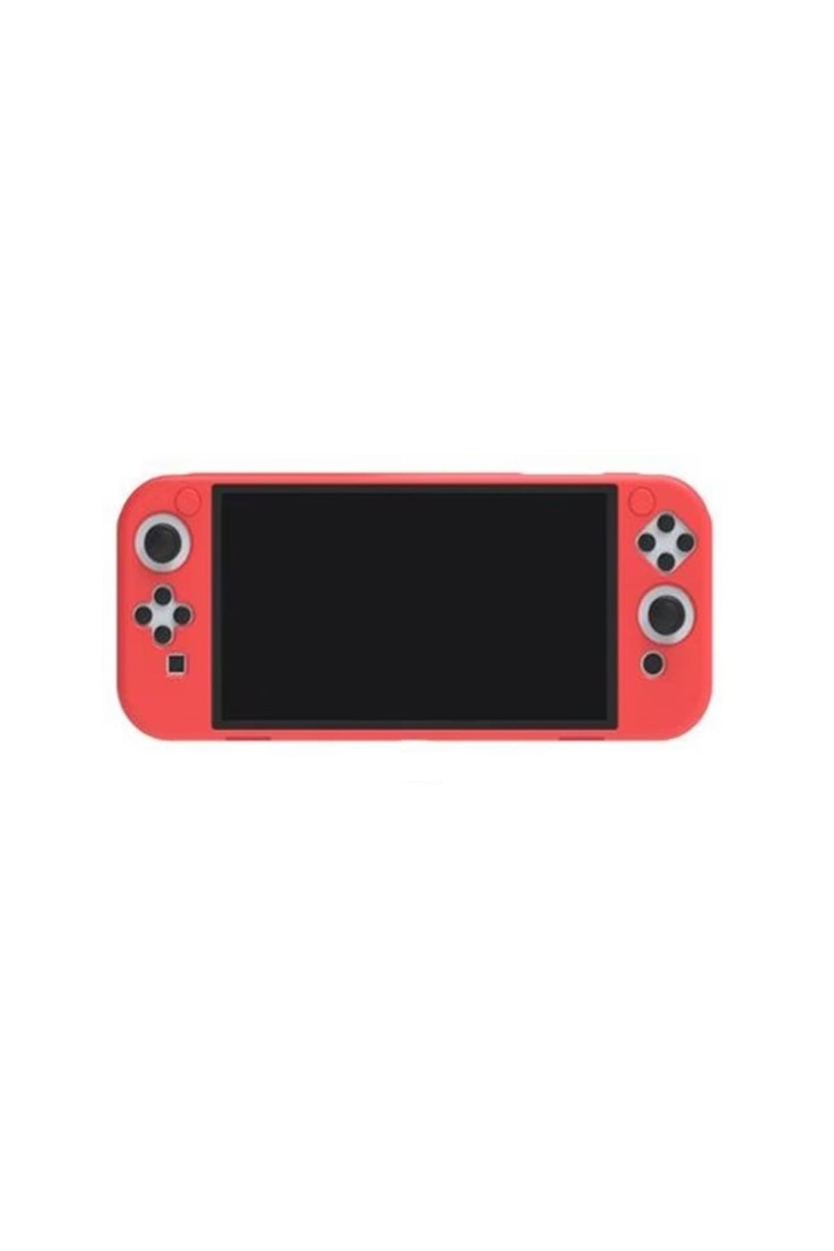 Nintendo Switch Oled El Destekli Grip Tasarımlı Koruyucu Silikon Kılıf Kırmızı