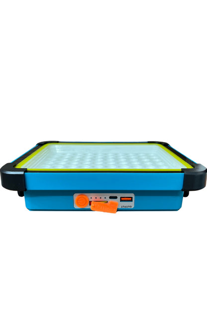 HP-L35 150W Solar Şarjlı Taşınabilir LED Çalışma Lambası |336 LED | IP66 Su Geçirmez | USB Şarj