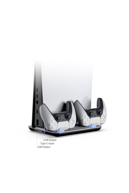 Dobe Tp5 05102 Ps5 Dijital Ps5 Disk Sürüm Uyumlu Şarj Stand Soğ
