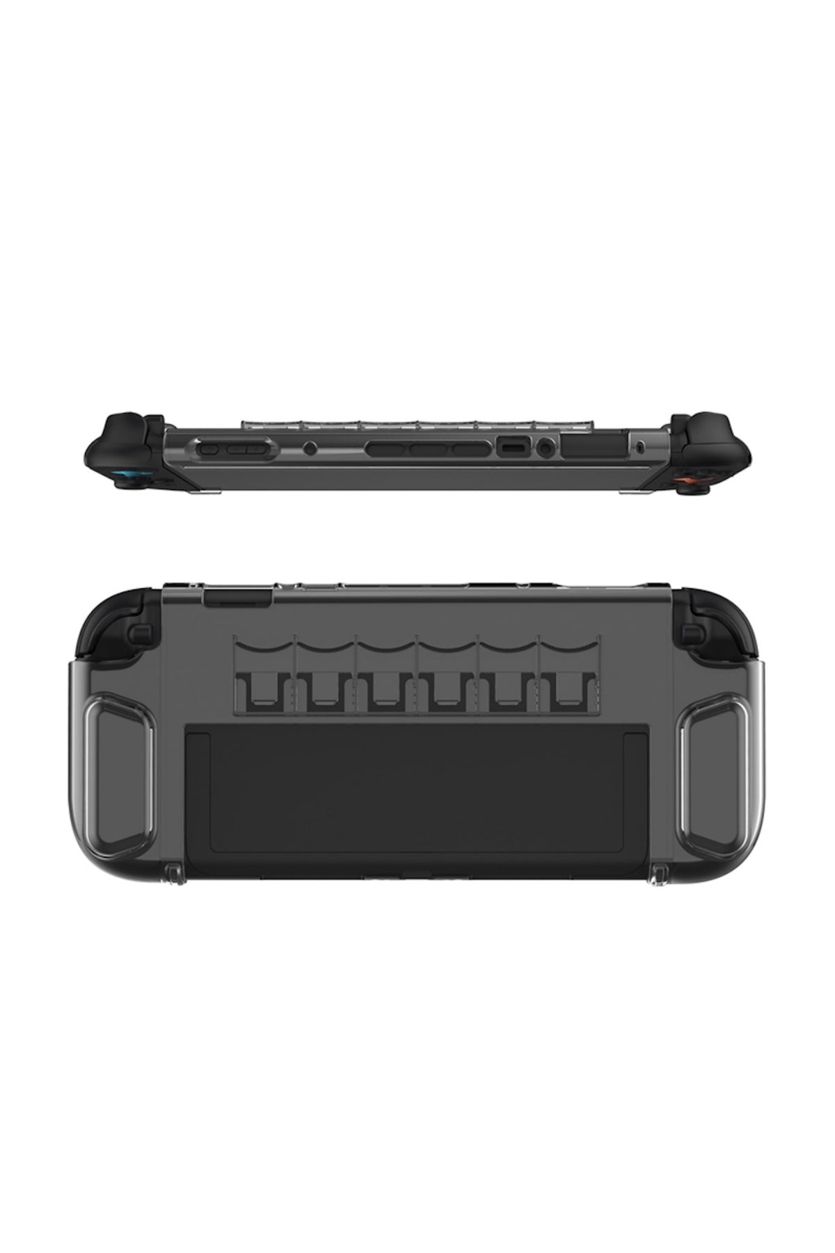 Nintendo Switch-2 Uyumlu MicroSD Tutucu Şeffaf kristal Koruyucu Kılıf-TNS-3155
