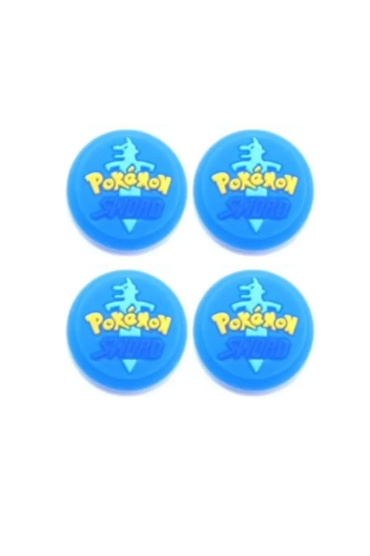 Nintendo Switch/switch Oled /switch Lite Uyumlu 3d Analog Koruyucu Silikon Pokemon Sword
