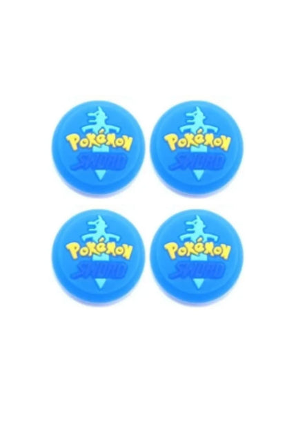 Nintendo Switch/switch Oled /switch Lite Uyumlu 3d Analog Koruyucu Silikon Pokemon Sword