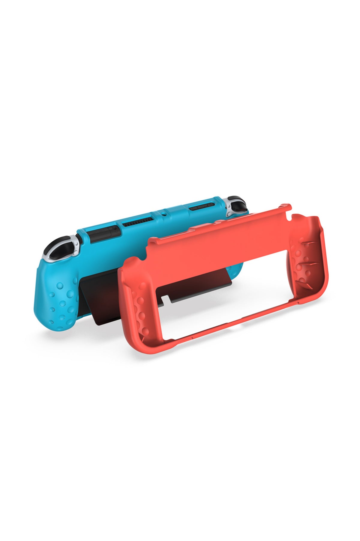 Nintendo Switch OLED El Destekli Grip Tasarımlı Koruyucu Silikon Kılıf