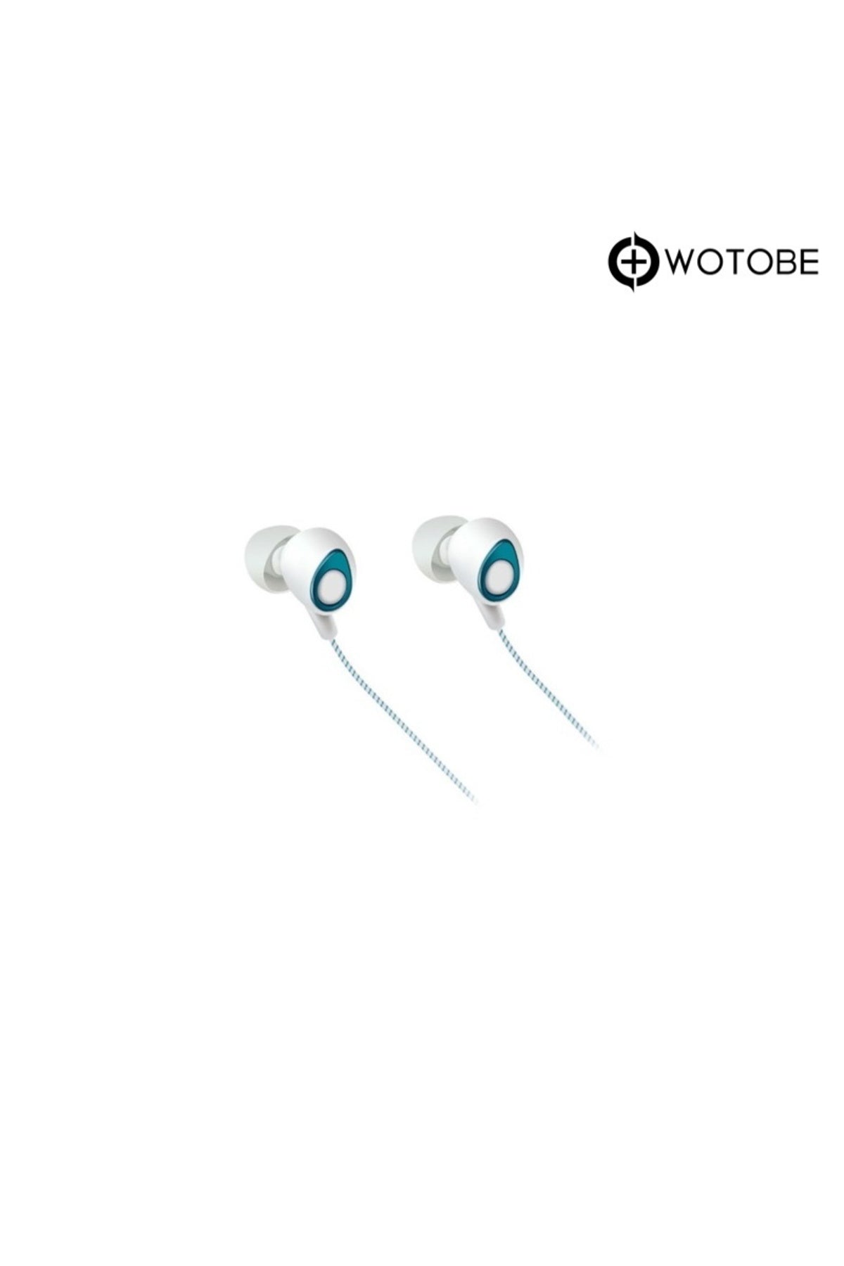 Taşınabilir 3.5 Mm Kulak Içi Kulaklık-beyaz Sarı