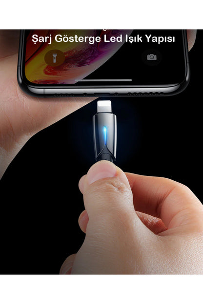 Le Apple Uyumlu iPhone iPad Serisi Akıllı Şarj Ve Data Kablosu