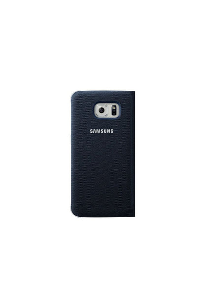 Samsung Galaxy S6 Uyku Modlu Pencereli Fabric Kılıf