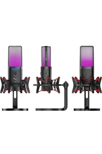 X3W RGB Kablolu/Kablosuz Condenser Mikrofon