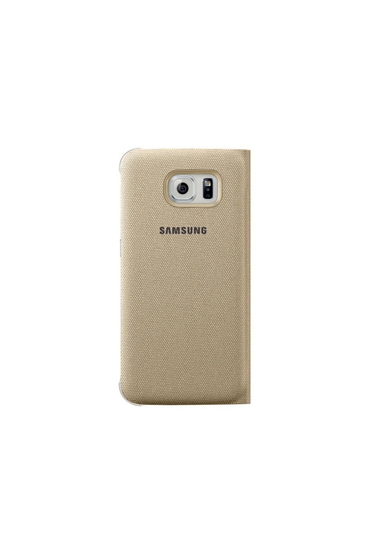 Samsung Galaxy S6 Uyku Modlu Pencereli Fabric Kılıf