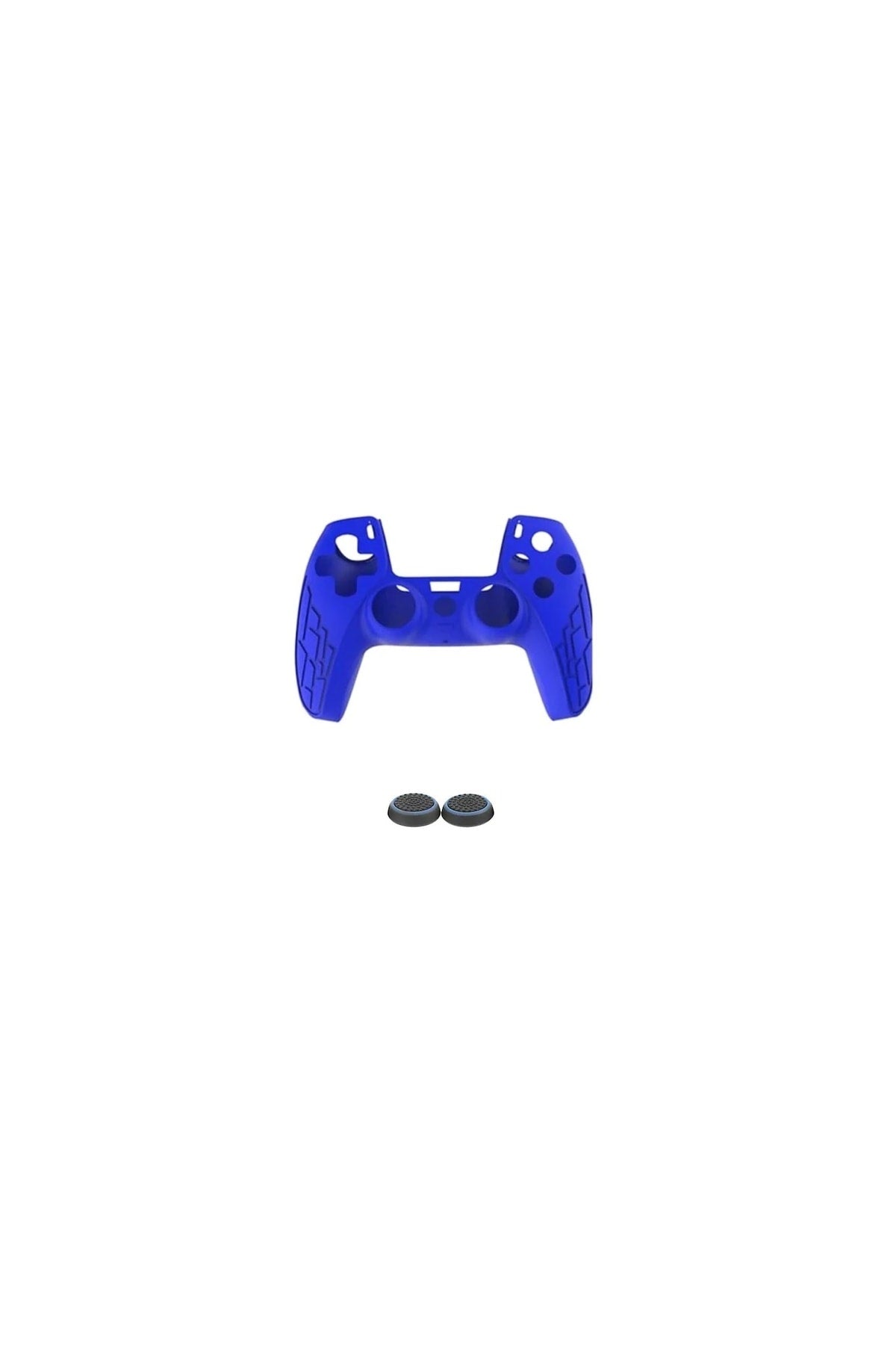 Cafele Ps5 Dualsense Joystick Silikon Kılıf + Analog Koruyucu Lacivert