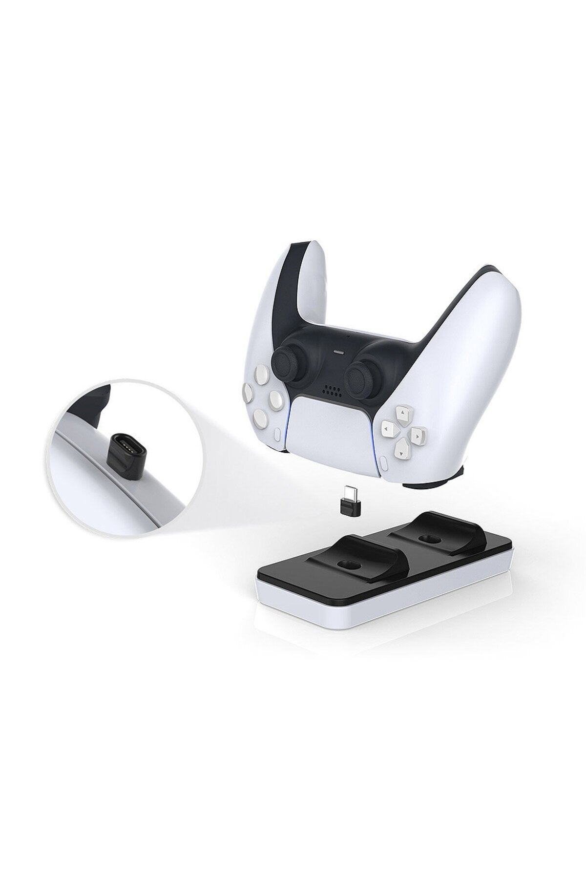 Dobe Tp5 0591 Ps5 Playstation 5 Joystick Kol Type C Şarj Stand