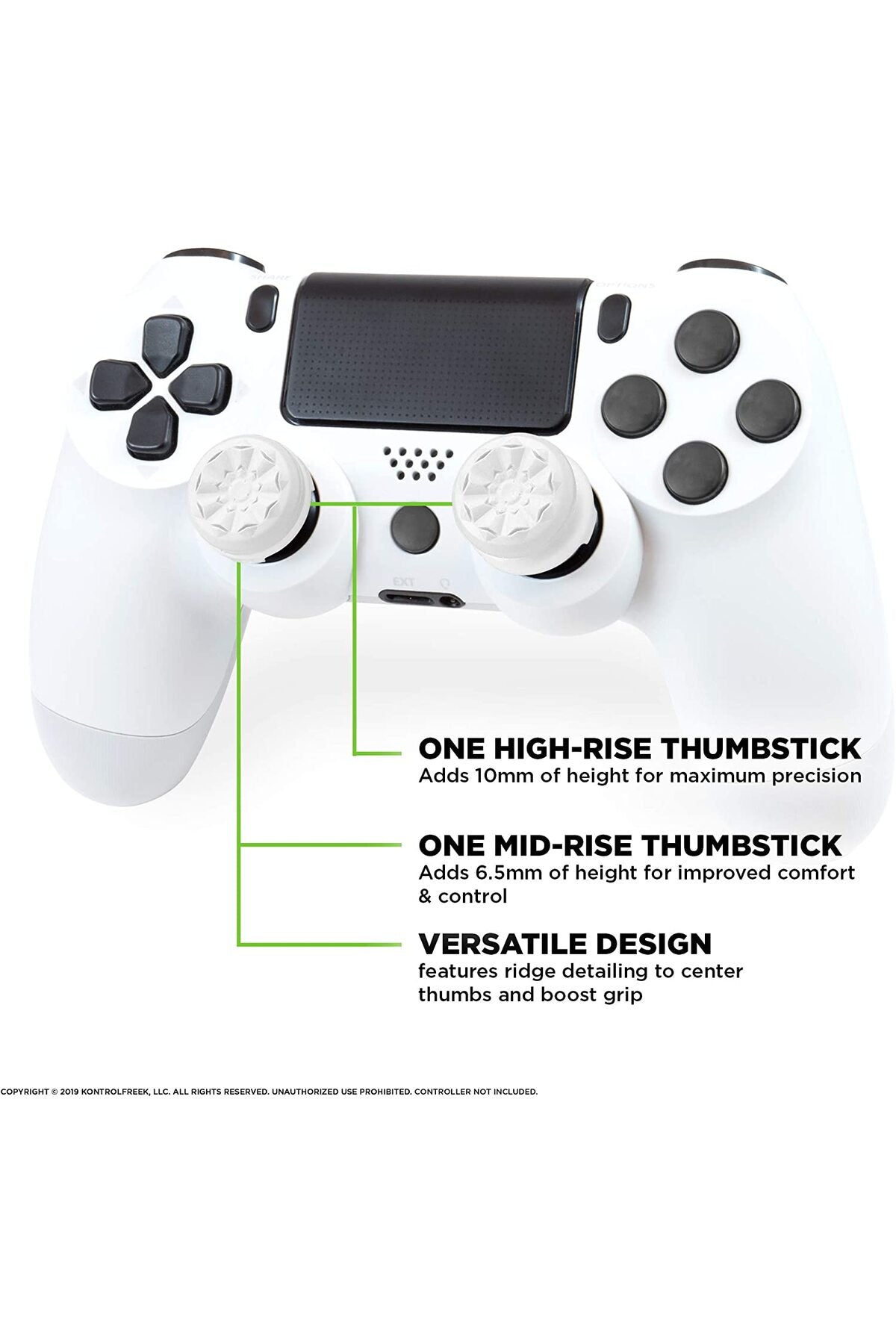 Mor Galaxy Uyumlu Ps4/ps5 Uyumlu Performans Analog Koruyucu Ve Yükseltici Mor Mavi
