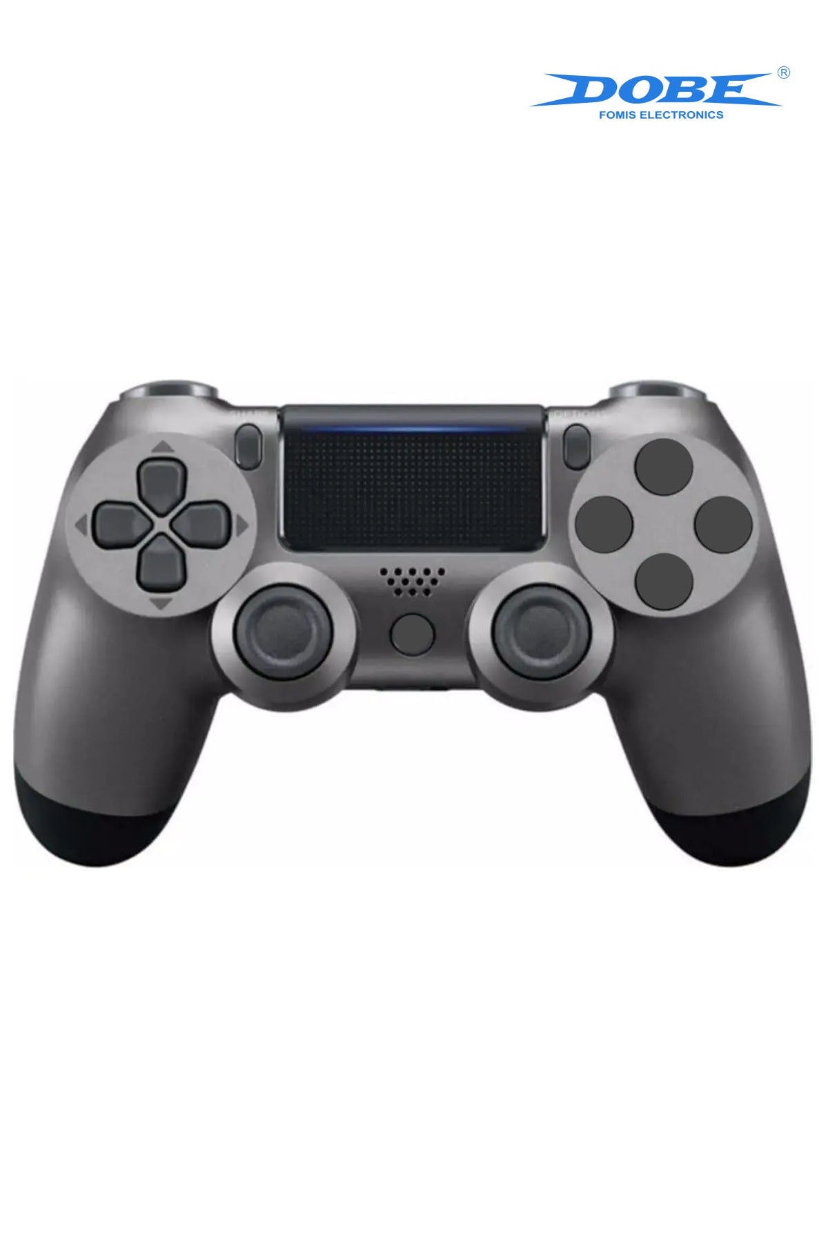Ps4-pc-android Box-android-Apple Uyumlu iOS Telefon Tablet Titreşimli Bluetooth Oyun Kolu Kamo Gri