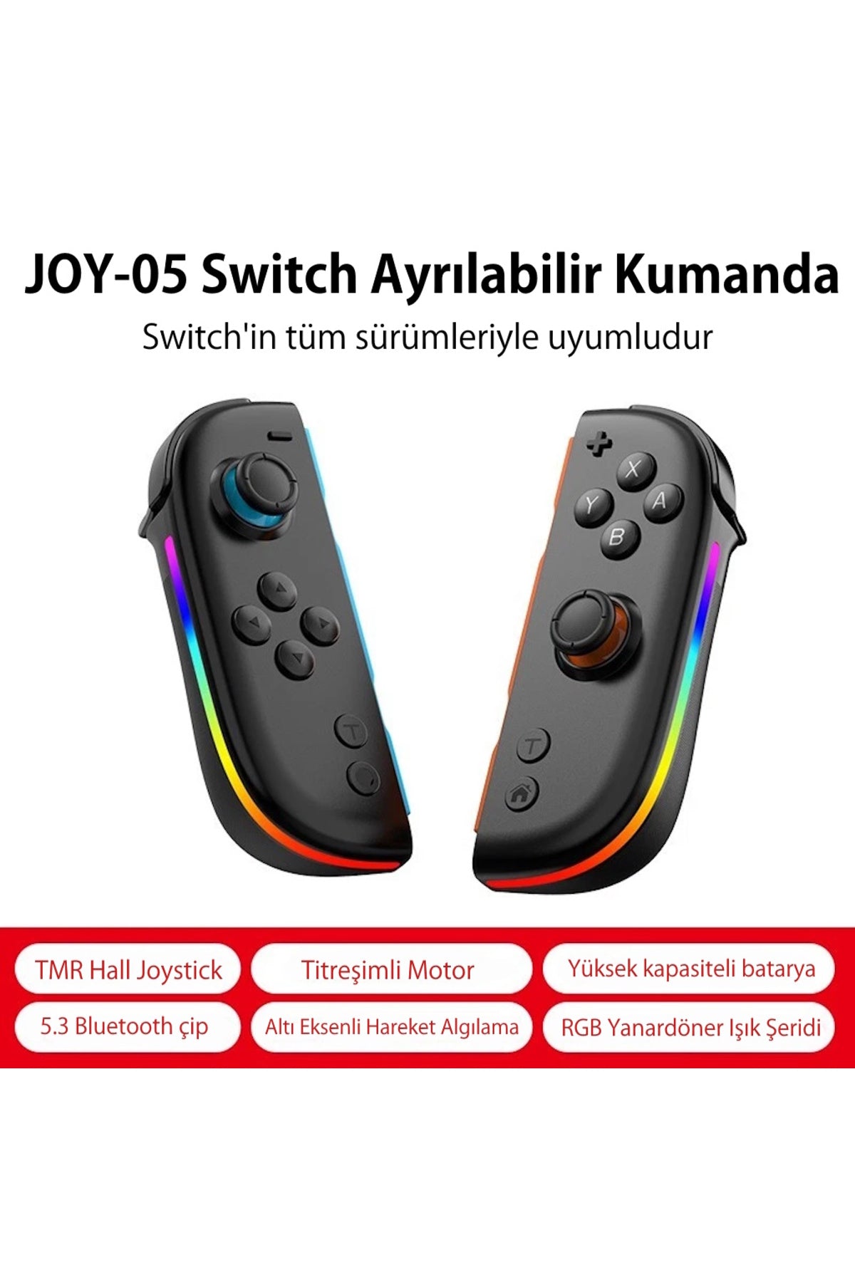 Switch/Switch OLED Uyumlu RGB Joy-Con Joystick - JOY-05