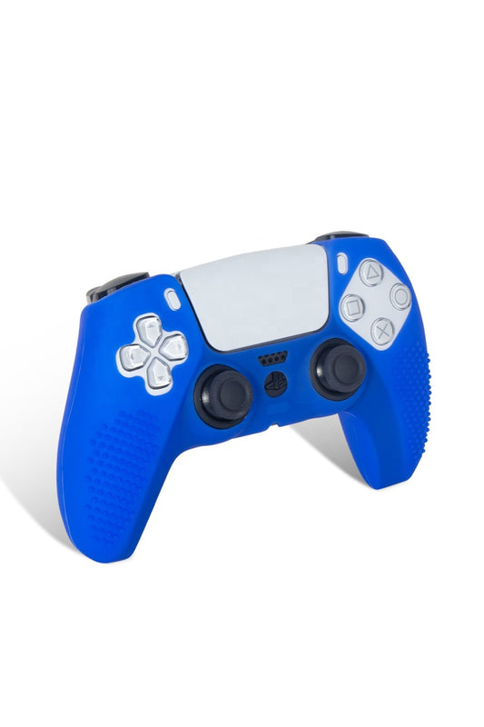 Ps5 Dualsense Düz Renkli Silikon Koruyucu Kılıf Mavi