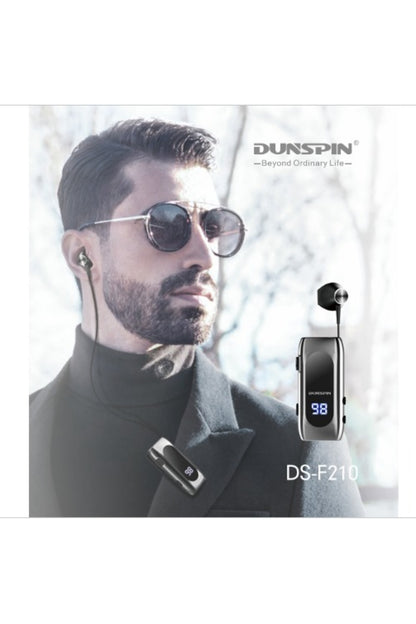 Ds-f210 Led Ekranlı Makaralı Bluetooth Kulaklık – 25 Saat Kesintisiz Kullanım