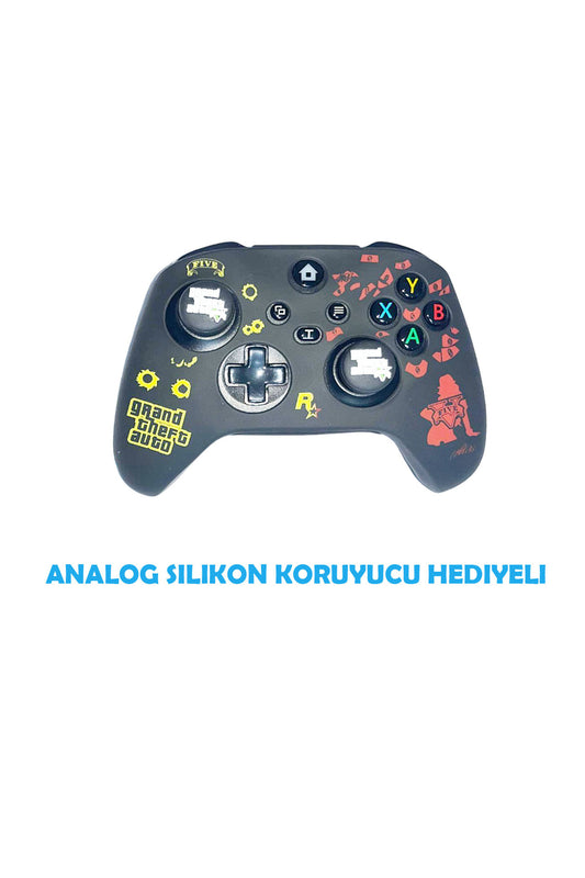 Xbox Series S/series X Grand Teft Auto Koruyucu Silikon Kılıf + Analog Silikon Koruyucu