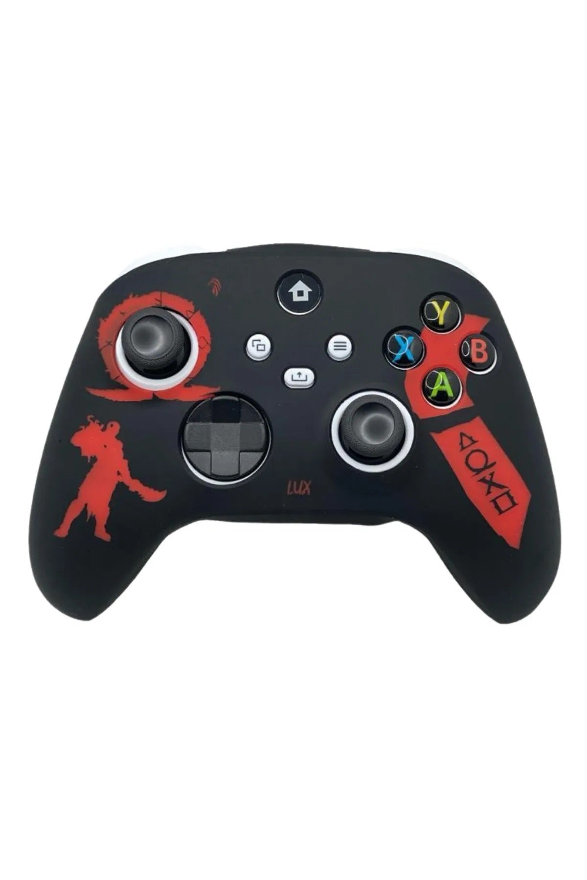 Xbox Series S/seris X 9.nesil Uyumlu Desenli Oyuncu Kolu Silikon Kılıf Model-5