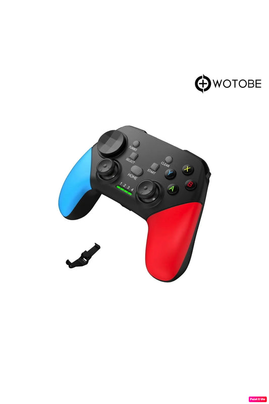 Wireless Kablosuz Pc Android Apple Uyumlu iOS Switch Tv Gamepad Ve Telefon Tutucu Siyah