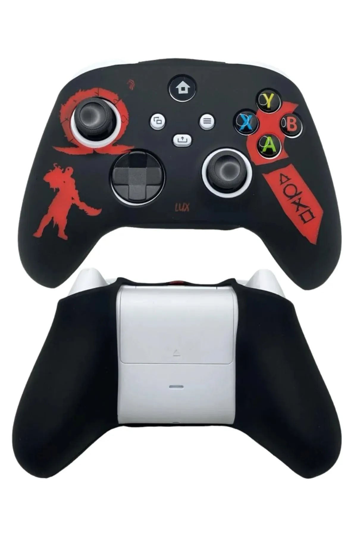 Xbox Series S/seris X 9.nesil Uyumlu Desenli Oyuncu Kolu Silikon Kılıf +Analog Silikon