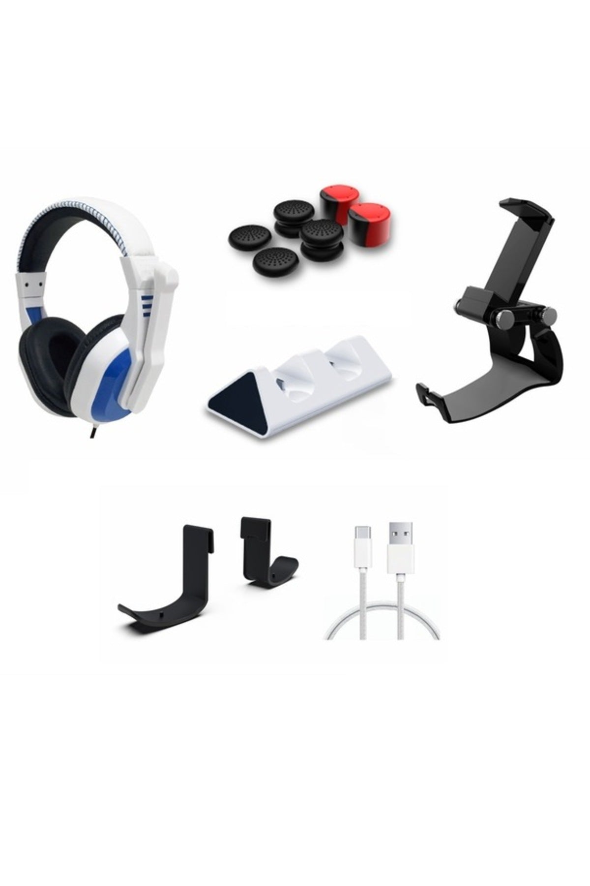 Ipega Pg P5027 12Li Ps5 Kablo Stand Şarj Kulaklık Askı Analog Set