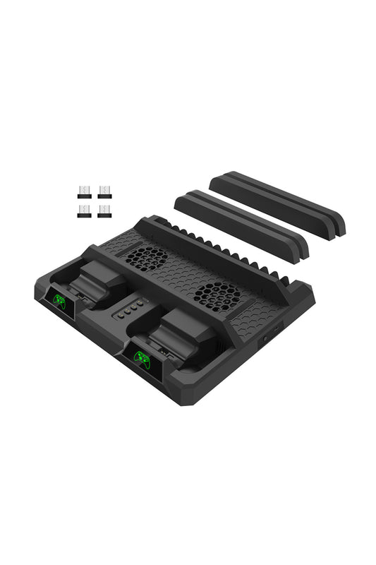 Dobe Oyun Hazneli Göstergeli Xbox One-X-S Şarj Stand Soğutucu