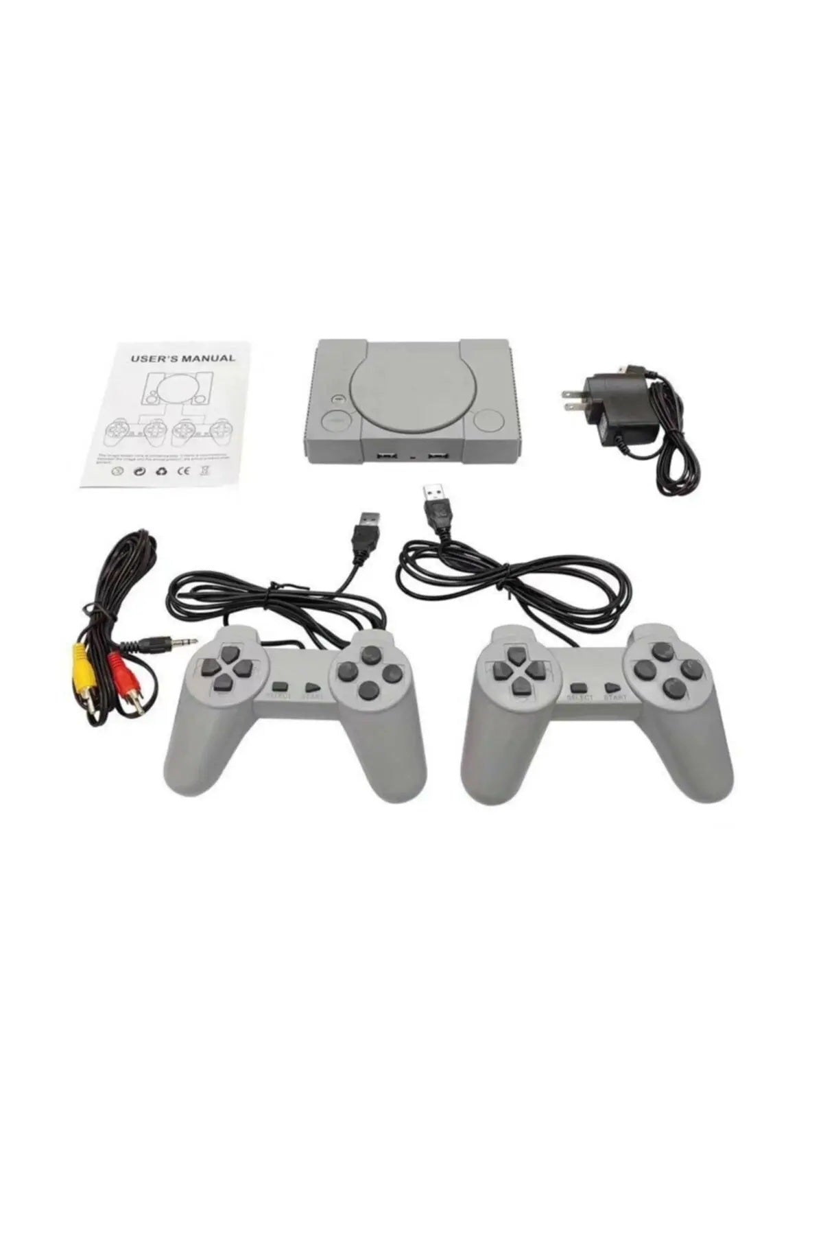 Classic Retro Mini Tv Game i 620 Oyunlu Siyah