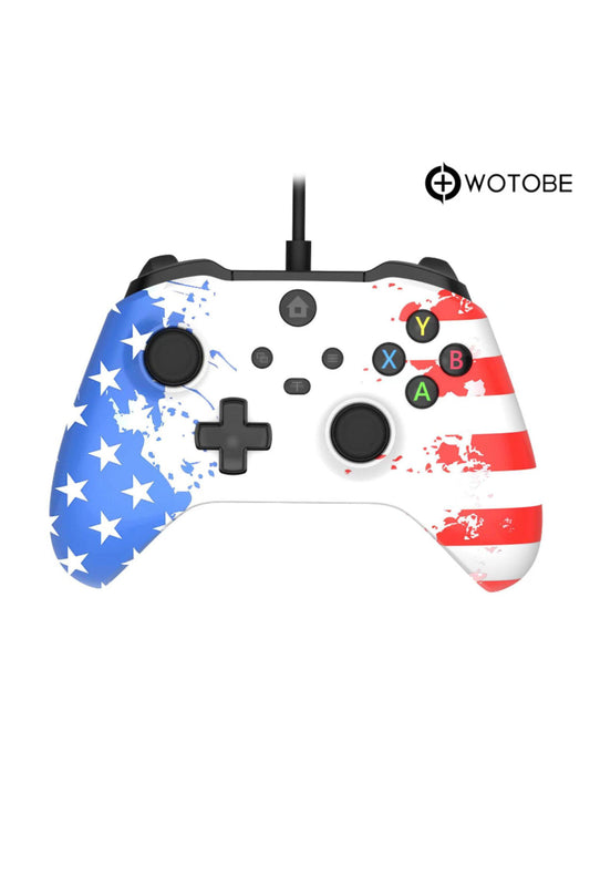 Xbox One Kablolu Turbo Fonksiyonlu Çift Titreşimli Oyun Kolu Joystick Gamepad