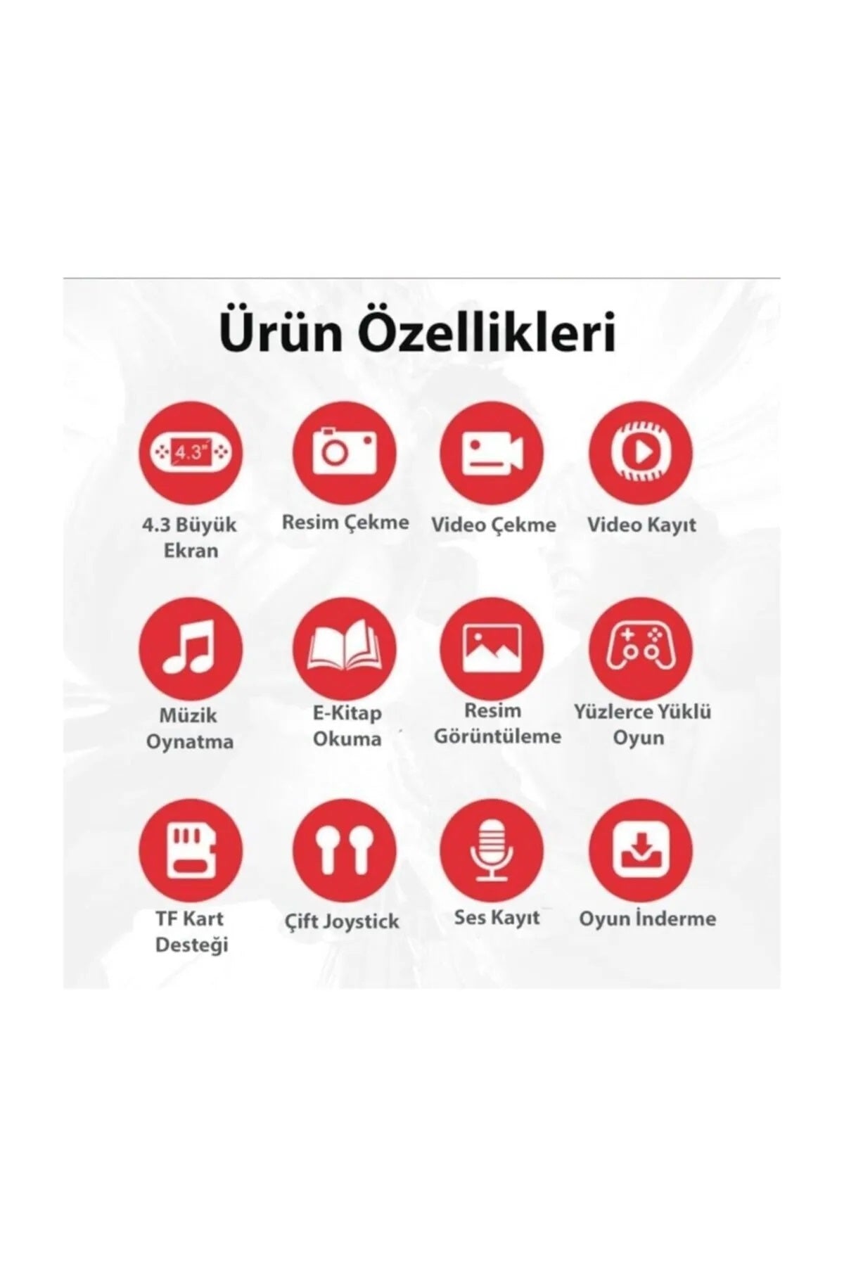 Retro X1 Psp Model 4.3 Tv Out Taşınabilir Oyun Konsolu-mavi