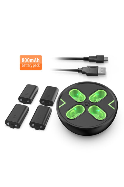 Dobe TYX-0668 Xbox One-X-S-Series X-S 800 mAh Joystick Pil Stand