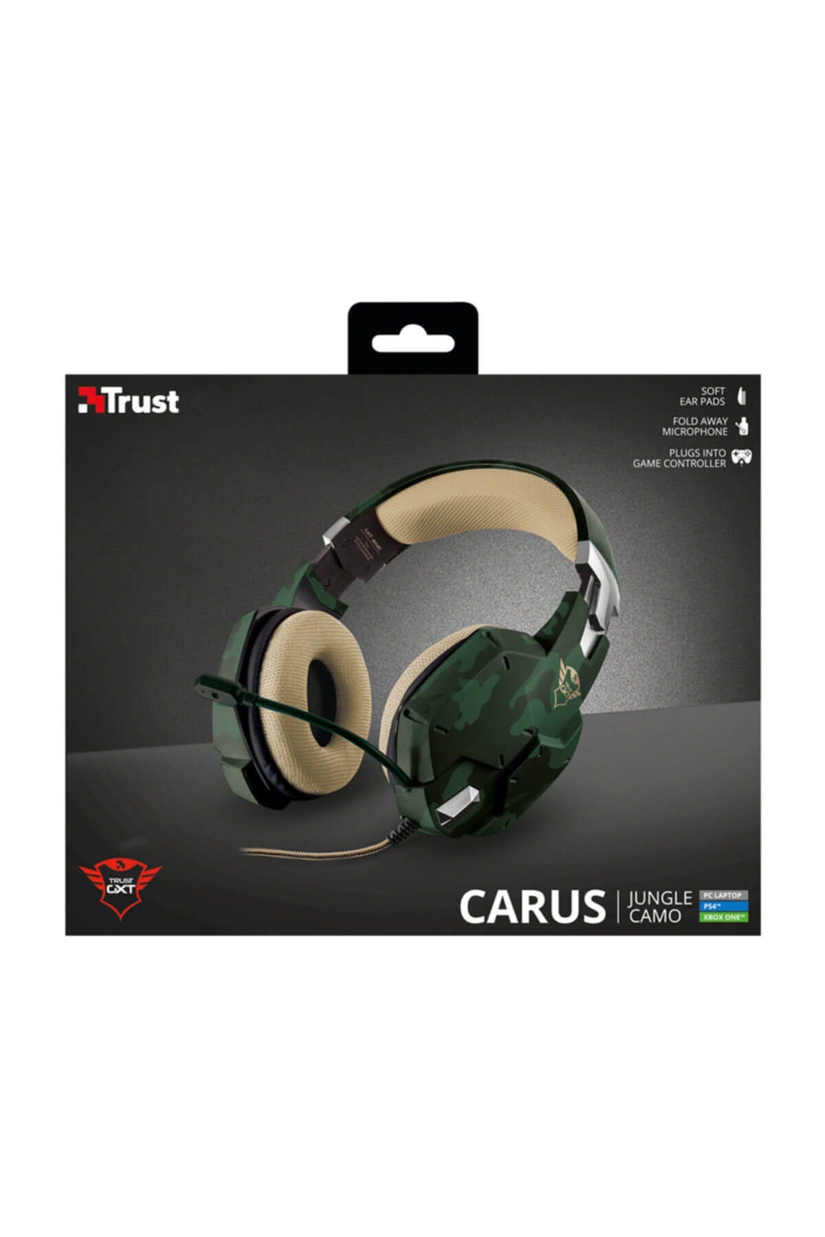 Trust 20865 GXT 322C Kulak Üstü Oyun Kulaklığı Yeşil