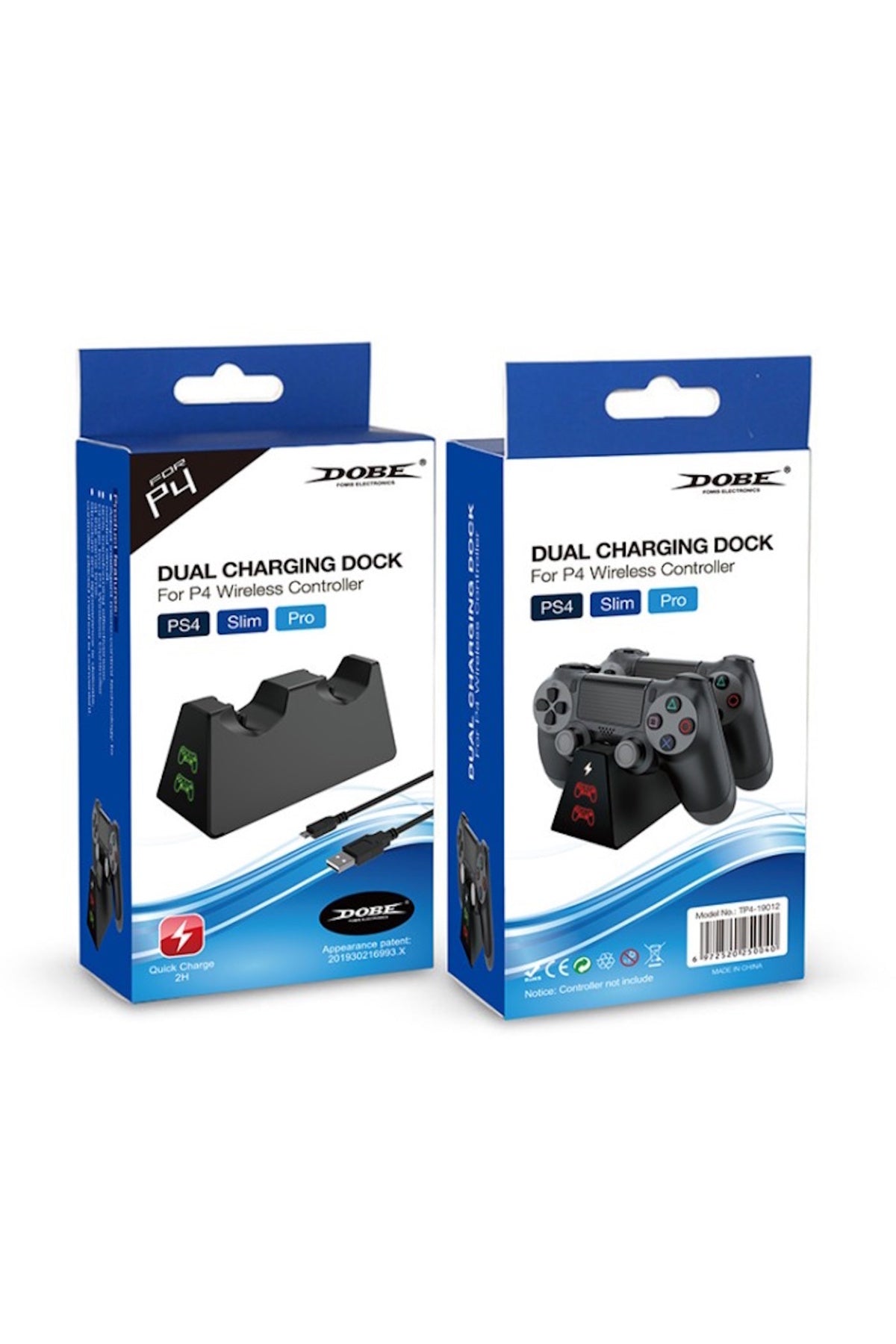 PS4/PS4 Slim/PS4 Pro Uyumlu Kablosuz Şarj İstasyonu - TP4-19012