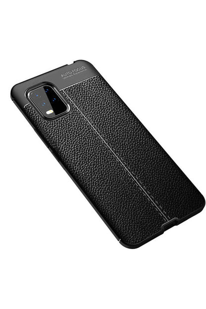 Xiaomi Mi 10 Lite Kılıf Niss Silikon Kılıf Siyah Kılıf