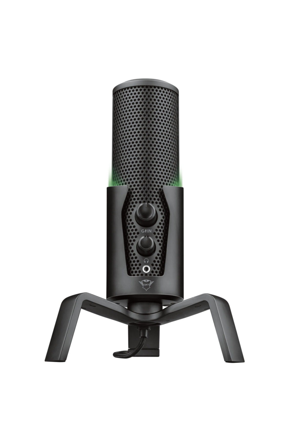 Trust 23465 GXT 258 Fyru 4'ü 1 Arada USB Mikrofon Siyah