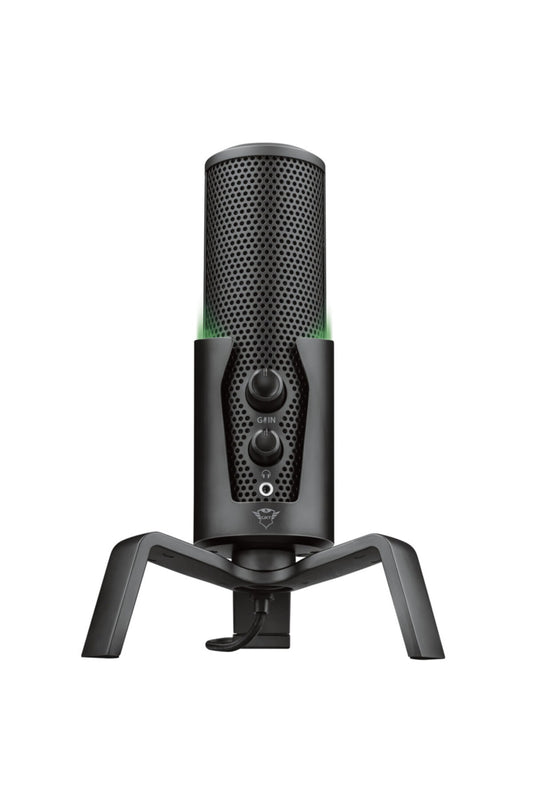 Trust 23465 GXT 258 Fyru 4'ü 1 Arada USB Mikrofon Siyah