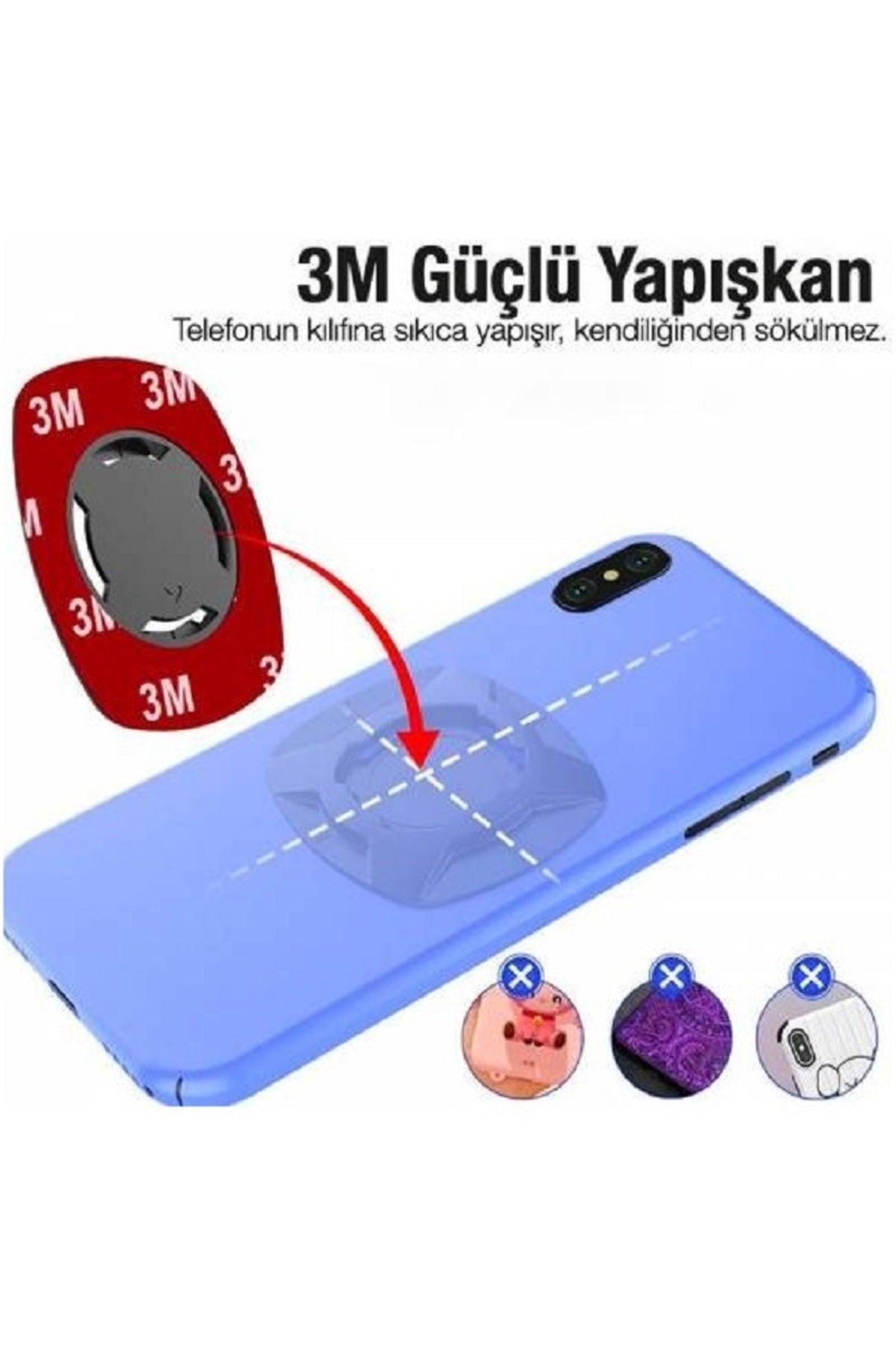Gxt 744r Kırmızı Transparan Silikon Joystick Gamepad Kılıf