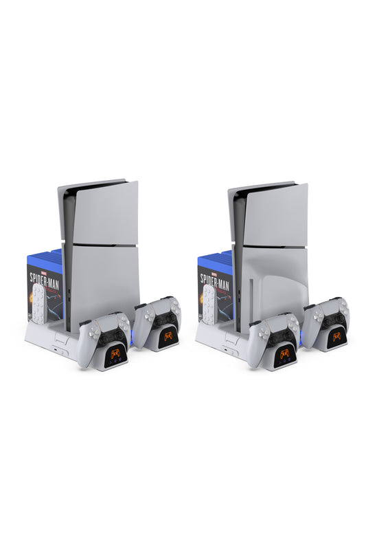 Tp5-3532b Ps5 Slim Ve Tüm Ps5 Modeller Ile Uyumlu Multi Fonksiyon Soğutma Ve Şarj Standı