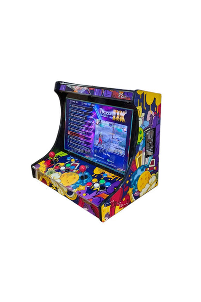 Pandor Saga Plus Dx2 22 İnç Lcd Bartop 26800 Oyunlu 720p Hd 3d Arcade Video Oyun Konsolu Siyah